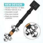 COOYOO Adjustable Dog Doorbells for Potty Training