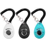Dog Training Clicker 3-Pack with Wrist Strap