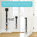 COOYOO Adjustable Dog Doorbells for Potty Training