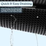 Reusable 4-Layer Puppy Pee Pad with Tray