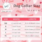Pink Bow Dog Collar - Soft Cotton with Adjustable Buckle