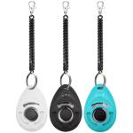 Dog Training Clicker 3-Pack with Wrist Strap