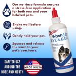 Gentle Eye and Ear Wash for Dogs (4oz)