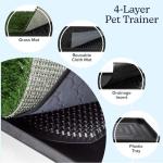 Reusable 4-Layer Puppy Pee Pad with Tray