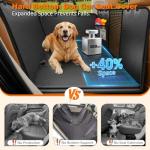 Waterproof Dog Backseat Extender and Hammock Cover