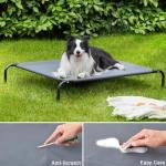 Elevated Cooling Dog Bed for Large Dogs