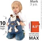 Kids Dog Backpack with Toddler Toys & Gifts