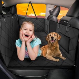 Dog Car Seat Extender and Waterproof Hammock