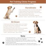 Dog Training Clicker 3-Pack with Wrist Strap