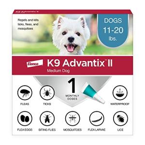 K9 Advantix II Medium Dog Flea & Tick Treatment