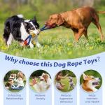 Aitmexcn Interactive Dog Rope Tug Toy Set