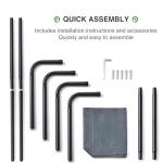 Elevated Cooling Dog Bed for Large Dogs