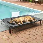 Pettycare Elevated Outdoor Dog Bed for Large Dogs