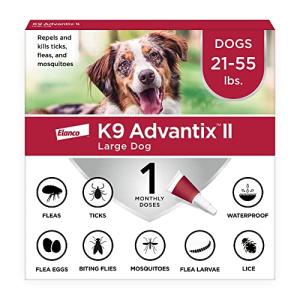 K9 Advantix II Flea & Tick Prevention for Large Dogs