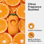 VETRESKA Citrus Scented Dog Poop Bag Dispenser
