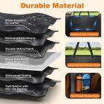 Waterproof Dog Backseat Extender and Hammock Cover