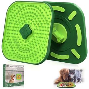 Dog Lick Mat & Slow Feeder for Crate Training