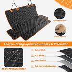 MIXJOY Waterproof Dog Seat Cover for Cars