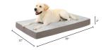 Large Orthopedic Dog Bed with Washable Cover