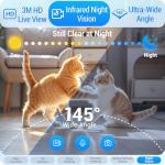 Frienhund 5G WiFi Automatic Pet Feeder with Cameras