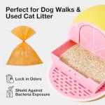 VETRESKA Citrus Scented Dog Poop Bag Dispenser