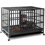 48-Inch Heavy Duty Indestructible Dog Crate