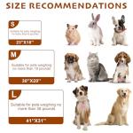 3-Pack Soft Fleece Pet Blankets for Dogs and Cats