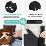 Lukovee Adjustable Legs Out Dog Backpack Carrier