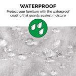 Furhaven XL Waterproof Plush Dog Blanket - Mist Gray