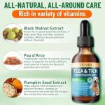 Natural Flea and Tick Drops for Dogs