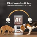 Large Automatic Dog Feeder with LCD Screen