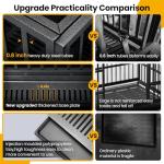48-Inch Heavy Duty Indestructible Dog Crate