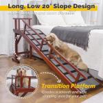 Wooden Dog Ramp for Bed or Couch, 74