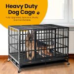 48-Inch Heavy Duty Indestructible Dog Crate