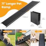 Folding Dog Ramp for Cars and Trucks