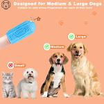 YUEYUEJIA 4-Pack Finger Toothbrush Kit for Dogs