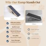 Heavy Duty Extra Large Dog Ramp for SUV & Home