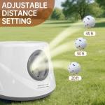 ZAPELL Automatic Dog Ball Launcher with 6 Balls