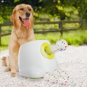 Automatic Dog Ball Launcher with EPTU Balls