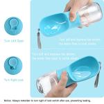 Cibaabo Travel Dog Water Bottle and Food Container