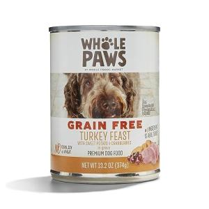 Whole Paws Grain-Free Turkey Feast Wet Dog Food