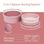 Portable Dog Travel Bowls - Set of 2