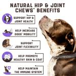 Hemp Joint Chews for Dogs - Glucosamine & More