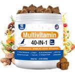 40-in-1 Dog Vitamins with Glucosamine & Probiotics