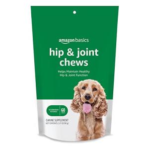 Amazon Basics Dog Hip & Joint Chews, Duck Flavor