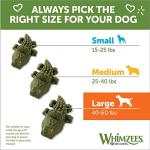 Whimzees Alligator Dental Chews for Dogs - Large