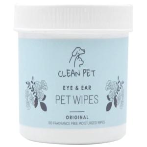 Pet Eye & Ear Wipes for Dogs & Cats