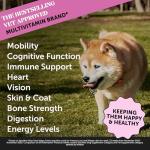 Senior Dog Multivitamins with Glucosamine and Omega