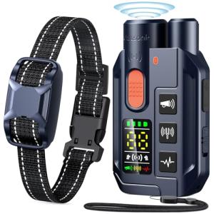 2-in-1 Dog Training Shock Collar with Remote