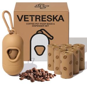 VETRESKA Coffee Scented Poop Bag Dispenser